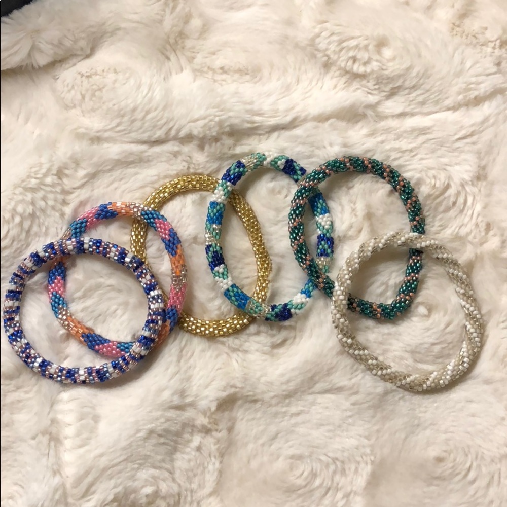 Set of 6 LILY and LAURA bracelets